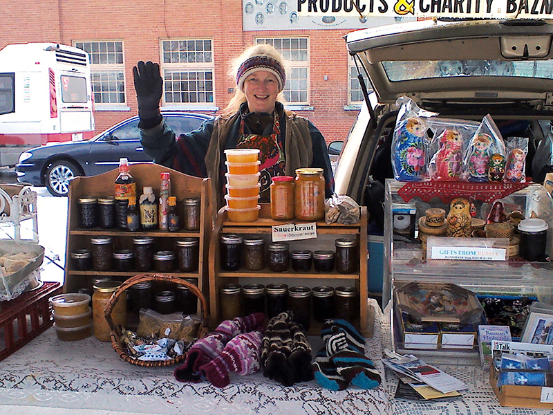Antonina's Products and Charity Bazaar Stall